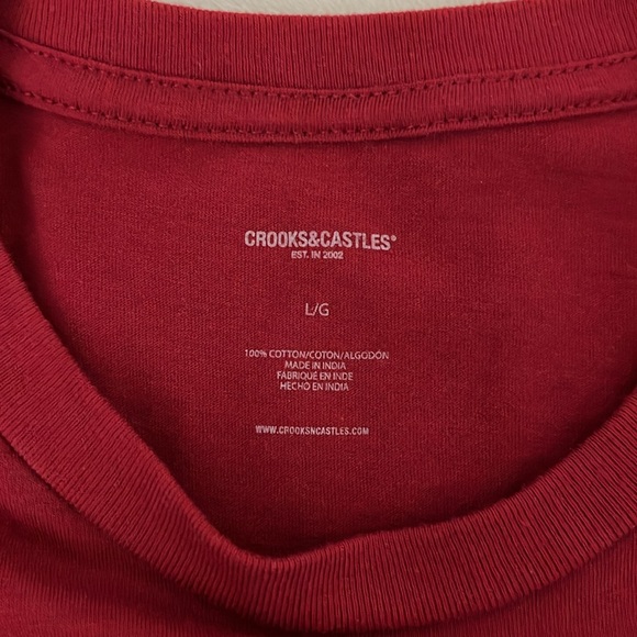 NWOT Crooks & Castles T-shirt - Picture 2 of 3